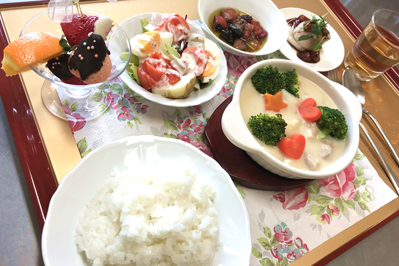 バレンタインランチ