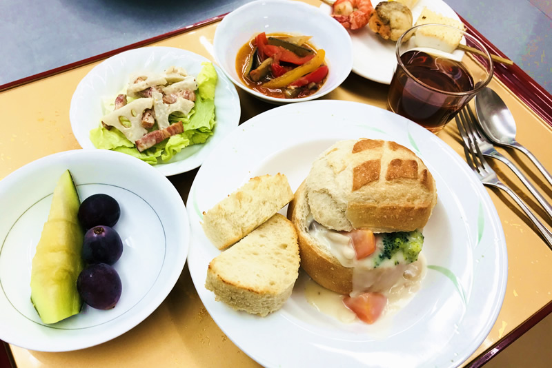 パンシチューランチ